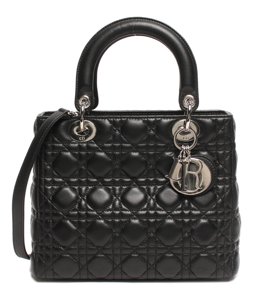 Christian Dior カナージュ ブラック レディディオール 96-MA-0132